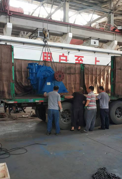 渣漿泵生產廠家供應商，中強泵業 14/12-AH渣漿泵發貨案例